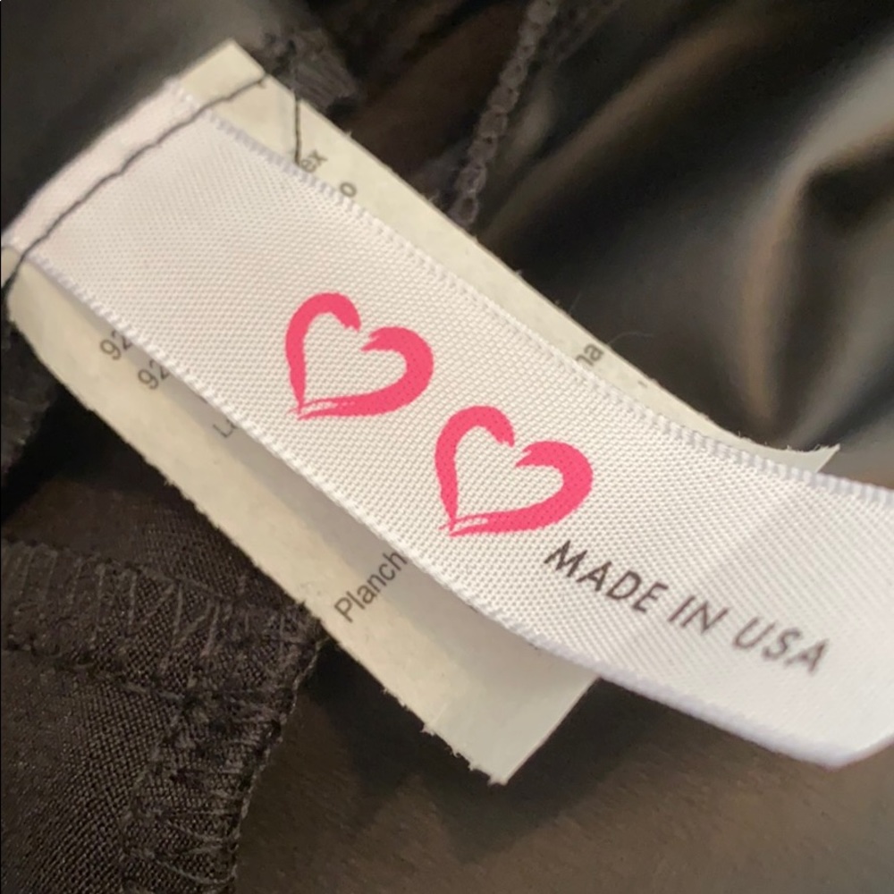 Faux Leather Black Full Length Leggings NWT - Picture 4 of 7